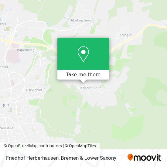 Friedhof Herberhausen map