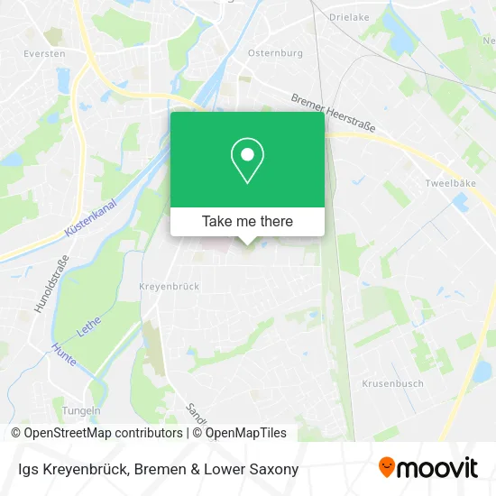 Igs Kreyenbrück map
