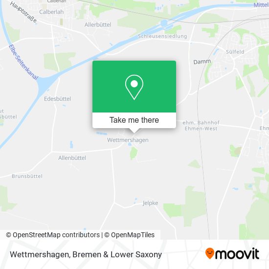 Wettmershagen map