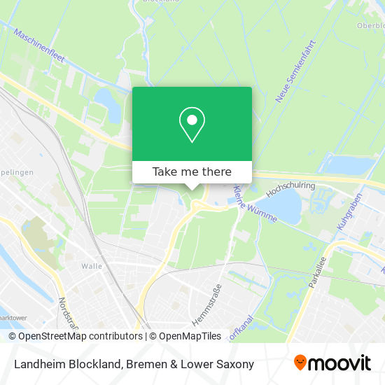 Landheim Blockland map