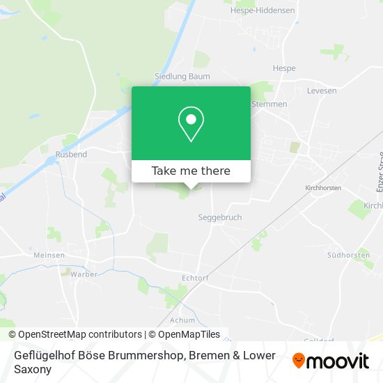Geflügelhof Böse Brummershop map