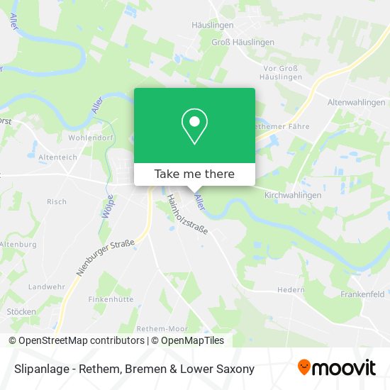 Slipanlage - Rethem map