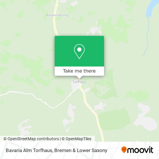 Bavaria Alm Torfhaus map