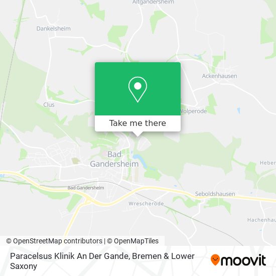 Paracelsus Klinik An Der Gande map