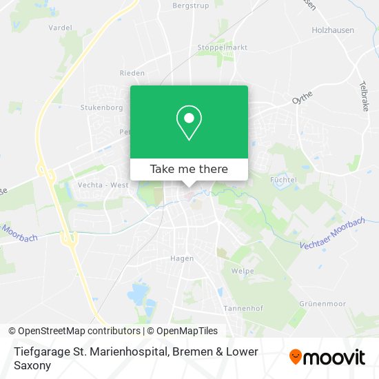 Tiefgarage St. Marienhospital map