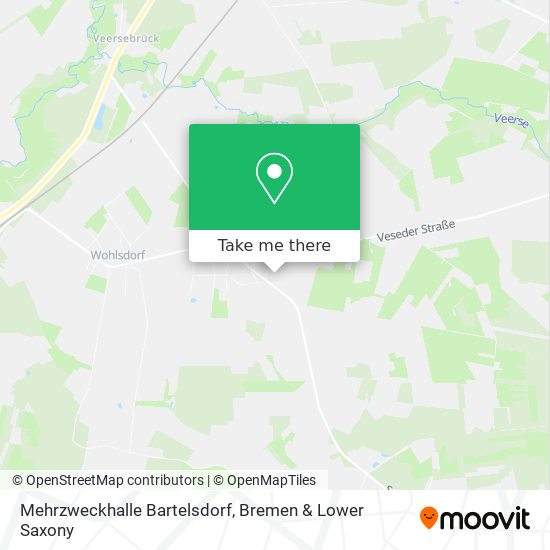 Mehrzweckhalle Bartelsdorf map