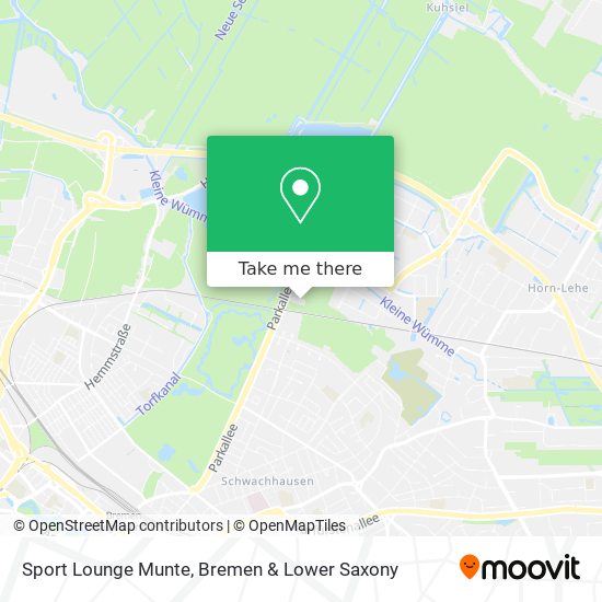 Sport Lounge Munte map