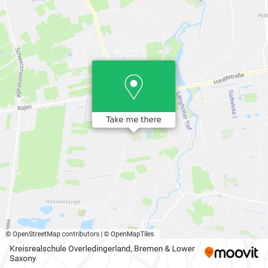 Kreisrealschule Overledingerland map