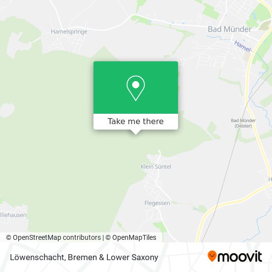 Löwenschacht map