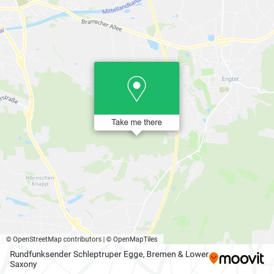 Rundfunksender Schleptruper Egge map