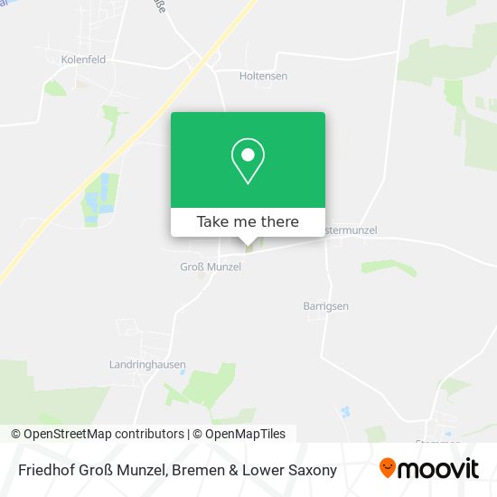 Friedhof Groß Munzel map