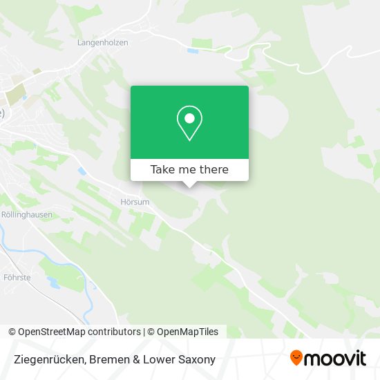 Ziegenrücken map