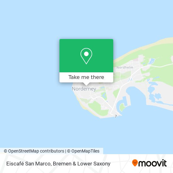 Eiscafé San Marco map