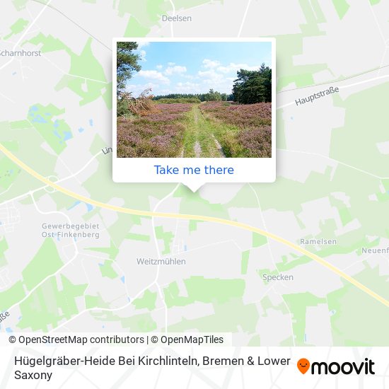 Hügelgräber-Heide Bei Kirchlinteln map