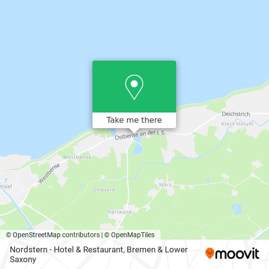 Nordstern - Hotel & Restaurant map