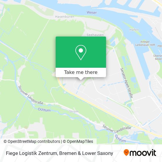 Fiege Logistik Zentrum map