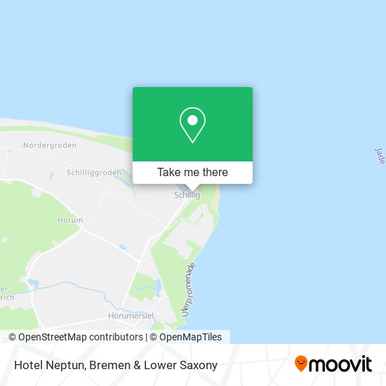 Hotel Neptun map