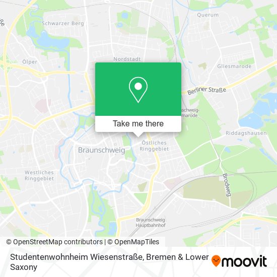 Studentenwohnheim Wiesenstraße map