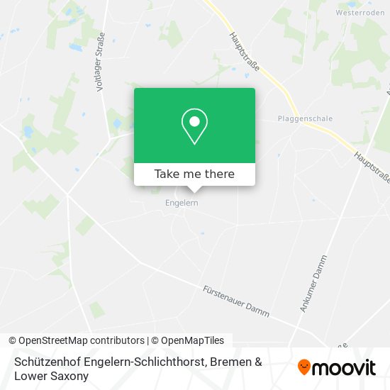 Schützenhof Engelern-Schlichthorst map