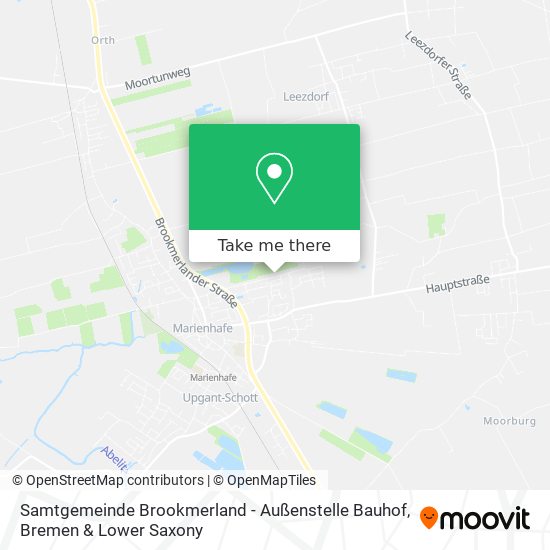 Samtgemeinde Brookmerland - Außenstelle Bauhof map