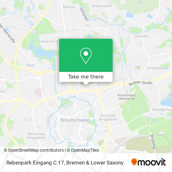 Rebenpark Eingang C 17 map