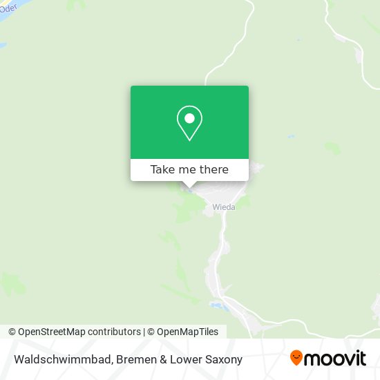 Waldschwimmbad map