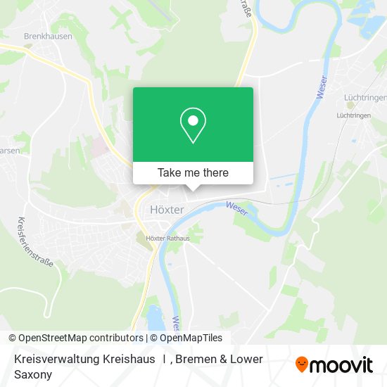 Kreisverwaltung Kreishaus Ⅰ map