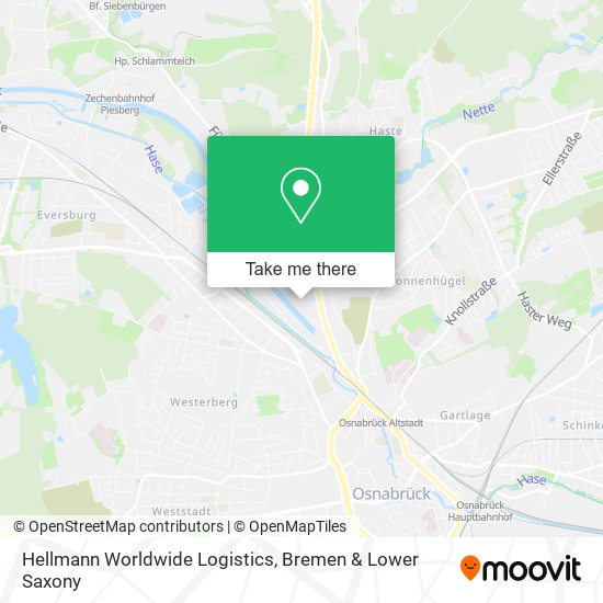 Hellmann Worldwide Logistics map