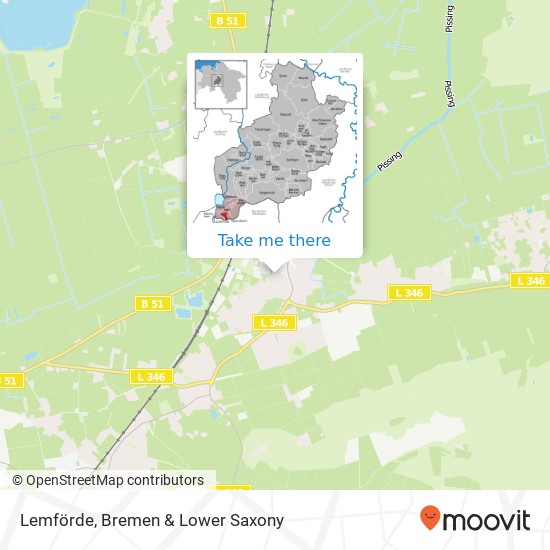 Lemförde map