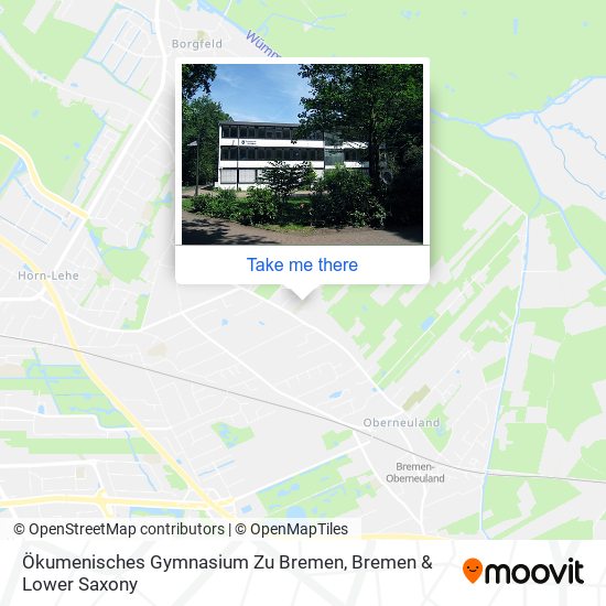 Ökumenisches Gymnasium Zu Bremen map