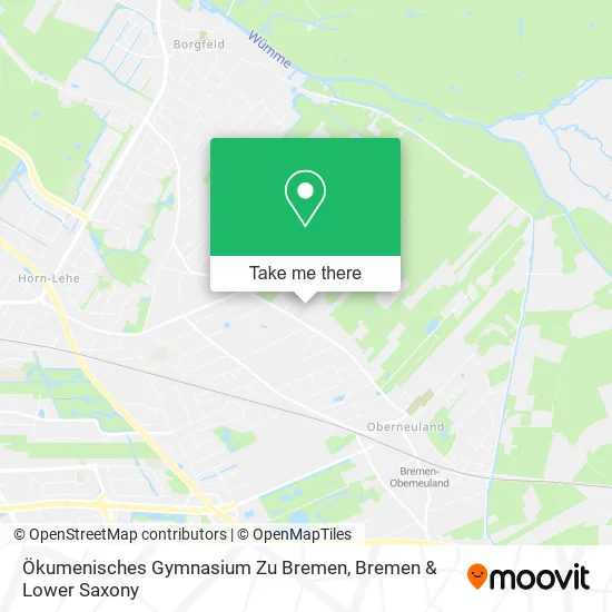 Карта Ökumenisches Gymnasium Zu Bremen