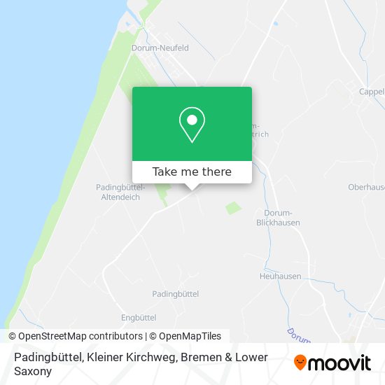 Padingbüttel, Kleiner Kirchweg map