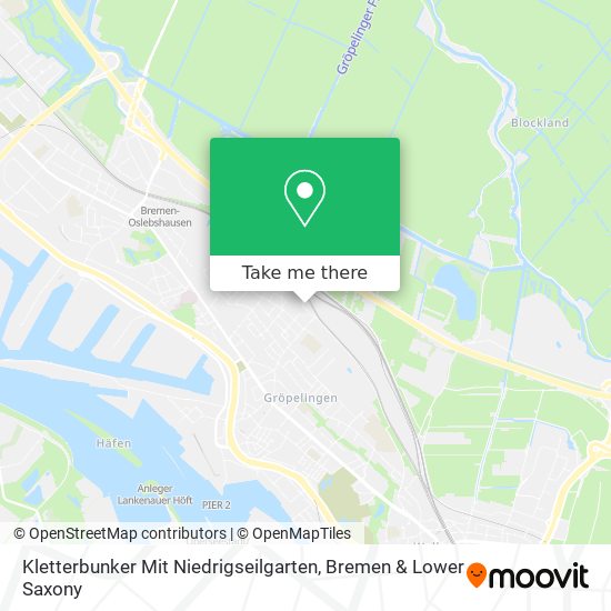 Карта Kletterbunker Mit Niedrigseilgarten