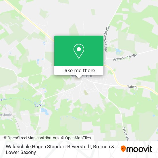 Waldschule Hagen Standort Beverstedt map