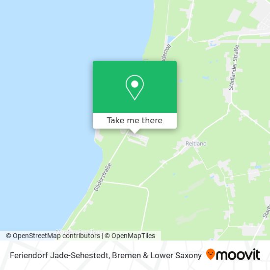 Feriendorf Jade-Sehestedt map