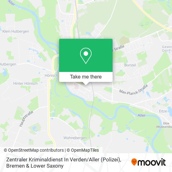 Zentraler Kriminaldienst In Verden / Aller (Polizei) map