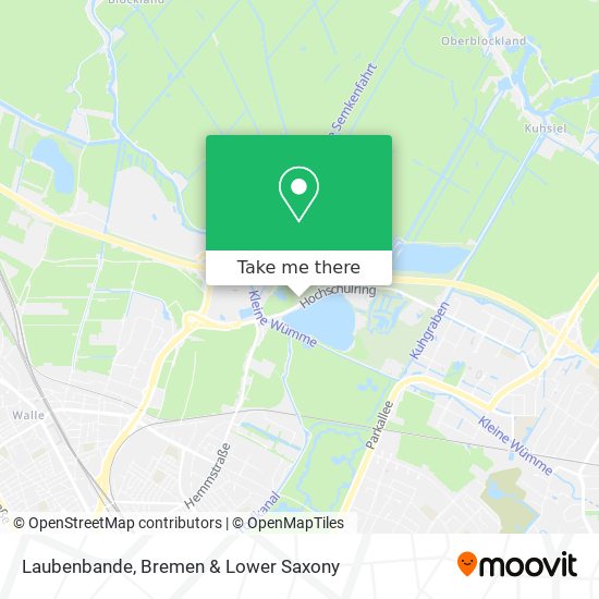 Laubenbande map