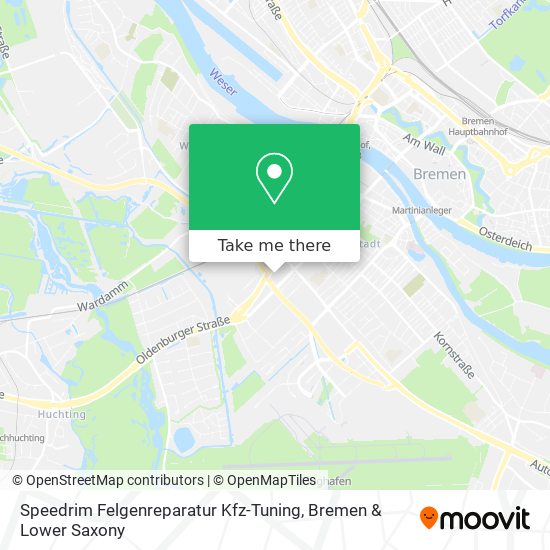 Speedrim Felgenreparatur Kfz-Tuning map