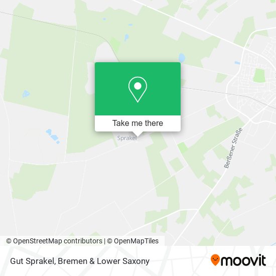 Gut Sprakel map