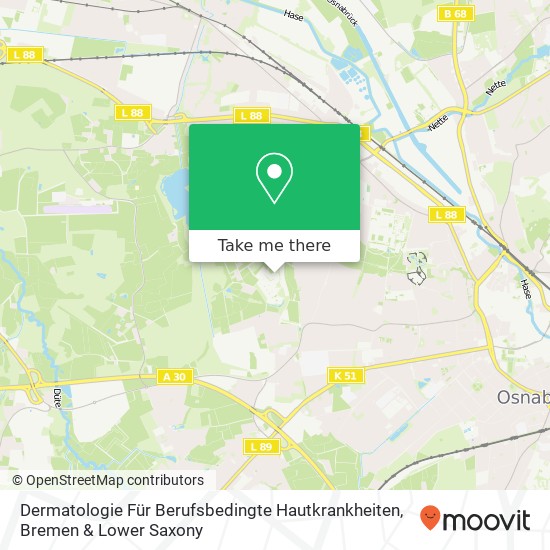 Dermatologie Für Berufsbedingte Hautkrankheiten map