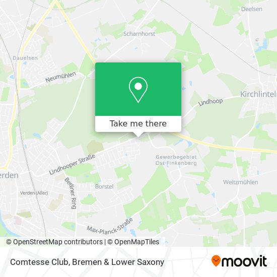 Comtesse Club map