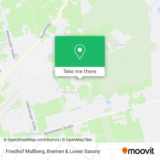 Friedhof Mullberg map