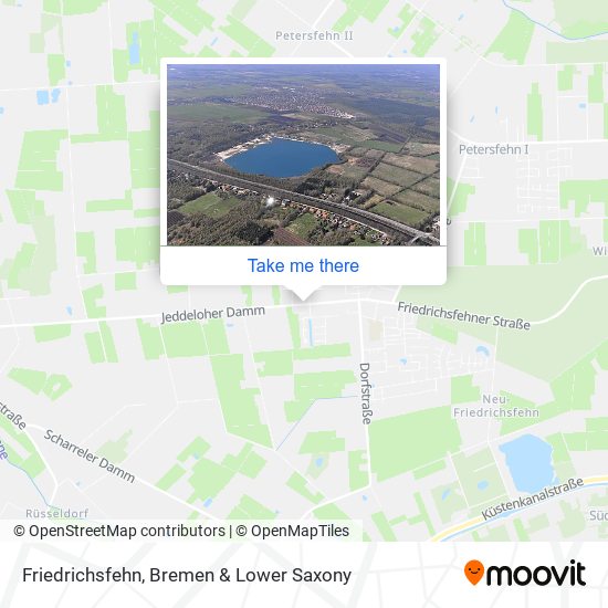 Friedrichsfehn map
