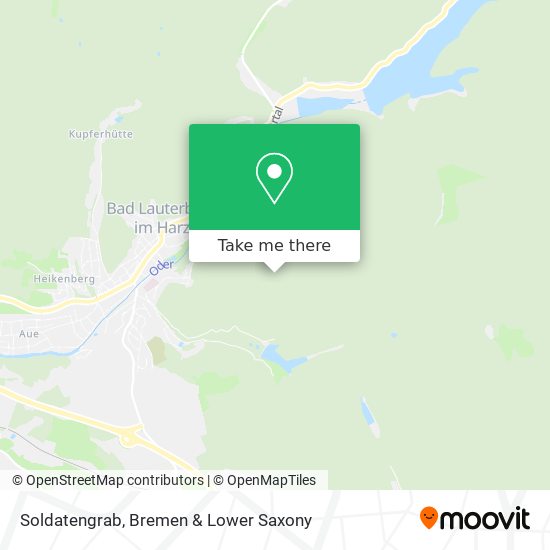 Soldatengrab map