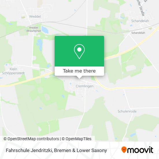 Fahrschule Jendritzki map