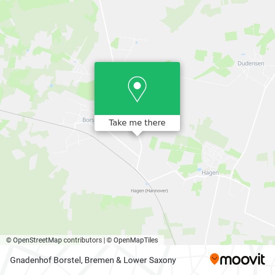 Gnadenhof Borstel map