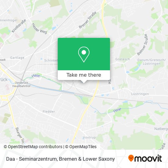 Daa - Seminarzentrum map