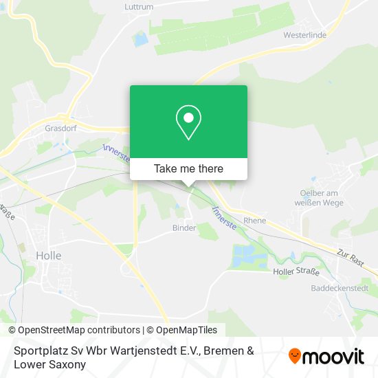 Sportplatz Sv Wbr Wartjenstedt E.V. map