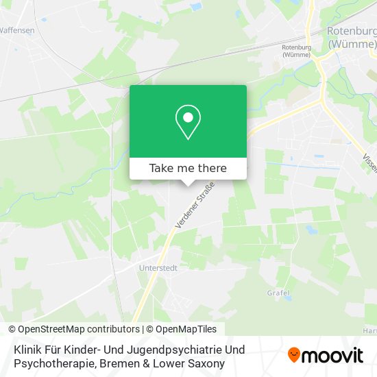 Klinik Für Kinder- Und Jugendpsychiatrie Und Psychotherapie map