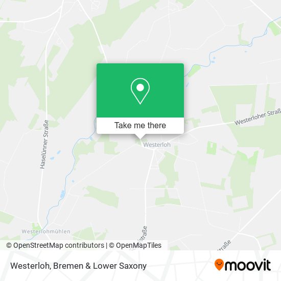 Westerloh map
